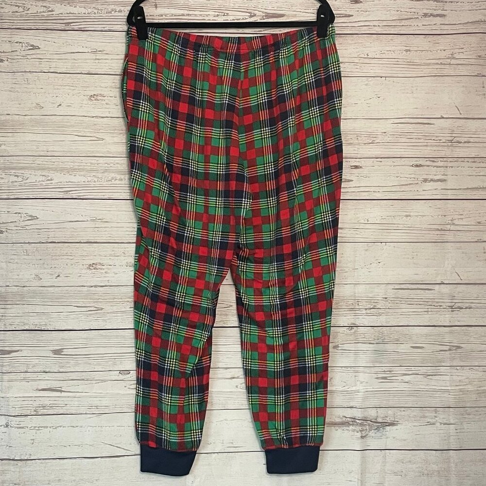Dearfoams Christmas Plaid Joggers Size XL‎ - Picture 4 of 5